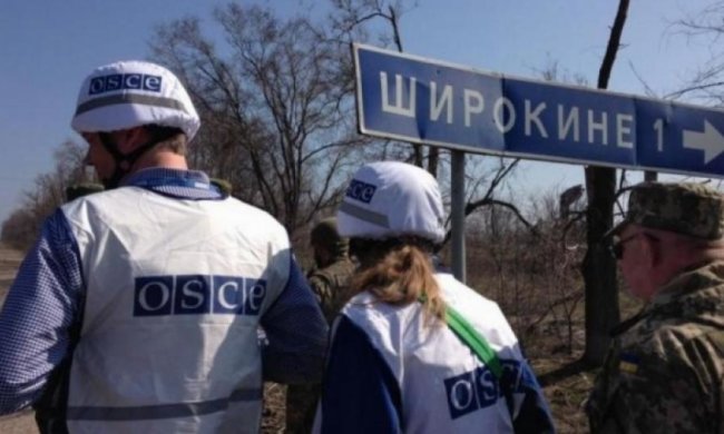 ОБСЕ контролирует новую "границу с Россией" - линию фронта