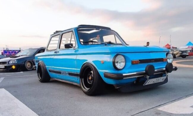 Тюнінгований "Запорожець", скріншот: YouTube