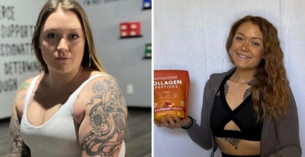 Девушка сбросила более 45 кг. Фото Instagram