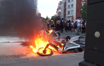 Беспорядки в Париже после победы ПСЖ в финале Лиги чемпионов, 31 мая 2026