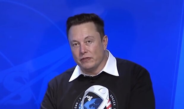 Илон Маск, скриншот с видео