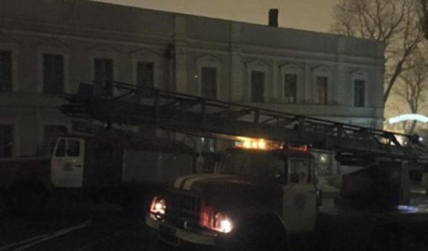 В Одессе сгорел волонтерский центр (фото)
