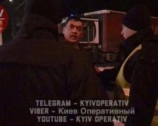 Пьяный помощник Луценко пытался удрать от копов