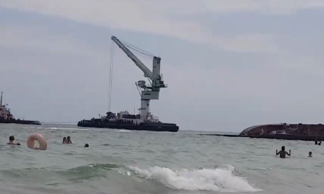 Танкер Delfi, скриншот видео