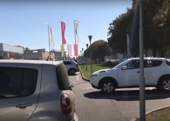 автомобили, скриншот из видео