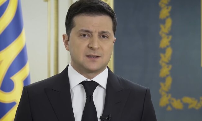 Володимир Зеленський, кадр з відео