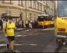 трамвай / скриншот из видео