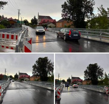 Розблокований міст на трасі Тернопіль — Львів