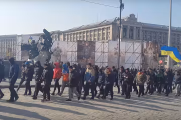 марш патріотів, скріншот з відео