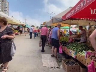 Ринок. Фото: скрин відео