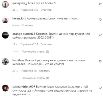 Комментарии на пост "peopletalk" Instagam