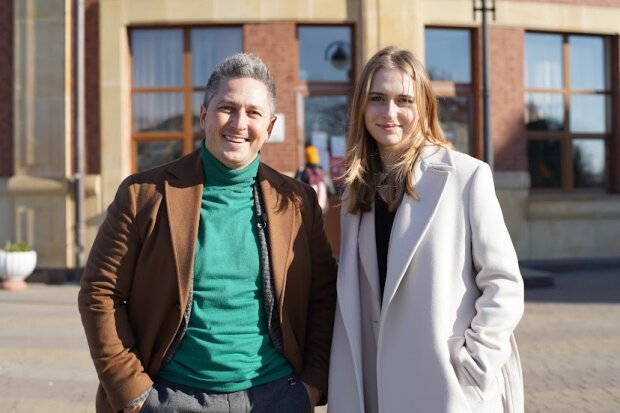 Александр Педан с дочерью Лерой. Фото: пресс-служба Нового канала