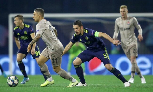 Матч "Динамо Загреб" - "Шахтер" завершился ничьей 3:3, ua-football.com