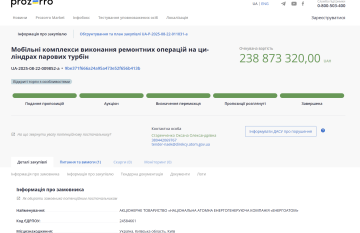 Прозорро, тендер