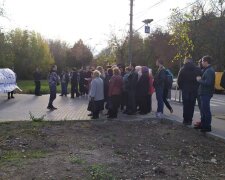 акція протесту проти дій "Вінницяобленерго"