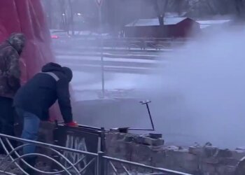 Аварія на рф. Фото: кадр з відео