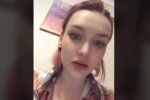 Українка з Горлівки, скріншот: TikTok