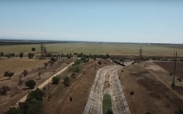 В Крыму начались проблемы с водой, скриншот из видео