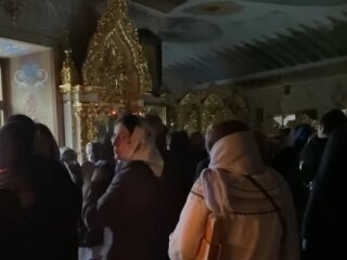 У Києво-Печерській лаврі помолилися за росію