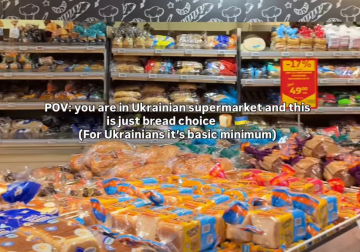 Британец в Украине, кадр из видео