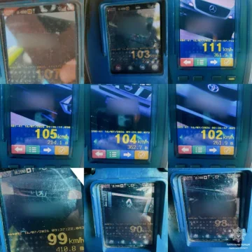 Патрульна поліція фіксує перевищення швидкості на Львівщині