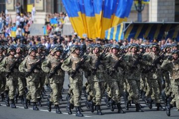 На параде ко Дню Независимости не будет военной техники 