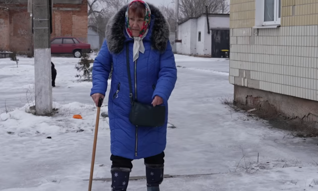 Пенсионерка. Фото: скрин youtube