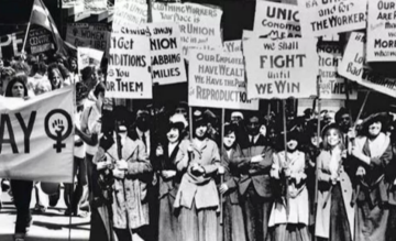 Мітинг жінок за людські права