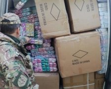 Силовики задержали контрабанду на миллион гривен в районе АТО