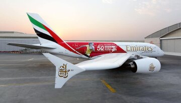 Наталия Мазур стала лицом Fly Emirates, facebook.com/y.golyk