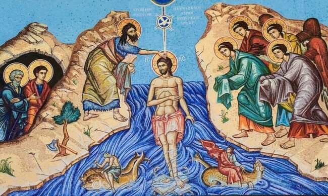 Икона Крещения Господня