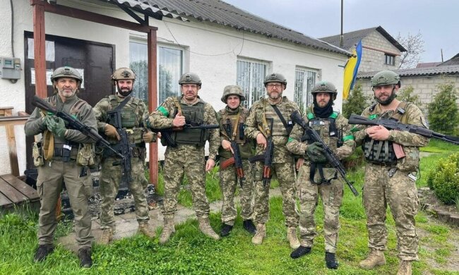 украинские защитники