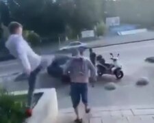 Драка под Киевом, скриншот видео