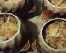 Сочное мясо с фасолью в горшочках - простое блюдо для сытного ужина