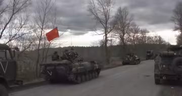 Российские оккупанты, фото: скриншот из видео