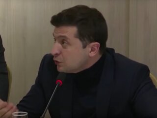 Володимир Зеленський, скріншот з відео