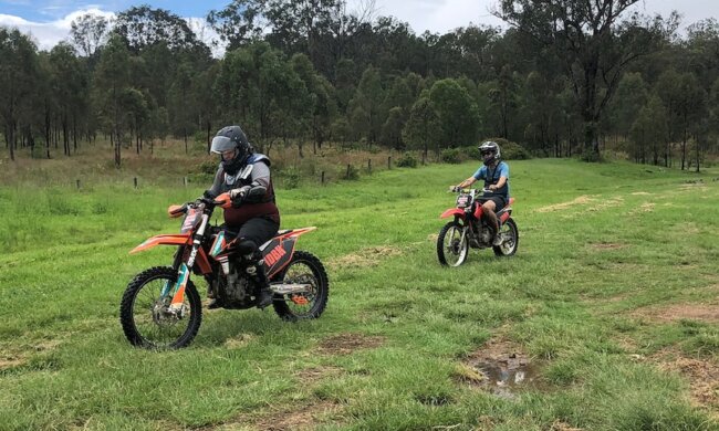 Мотоцикл. Фото: abc.net.au.