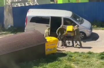 Мобілізація в Україні, ТЦК / кадр з відео