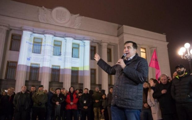 Взрыв на митинге в Киеве: Саакашвили объяснил, кому это выгодно