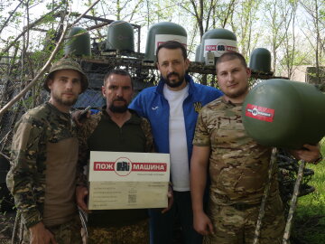 БФ молодіжної ініціативи «Надія» передав 270 систем РЕБ для захисників Донеччини