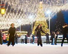 Українці, ковзанка, фото із соцмереж