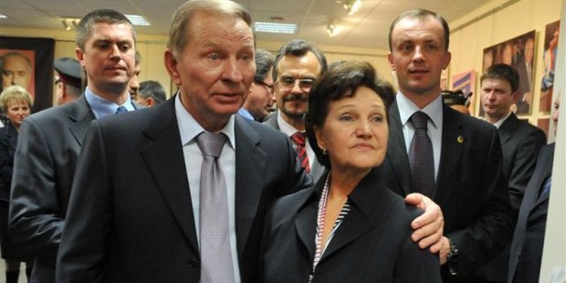 Леонид Кучма и его жена