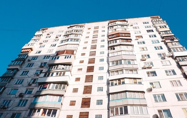 Многоэтажка в Киеве, фото с источников