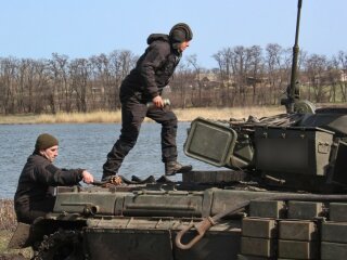 Українські військові, фото: прес-служба ООС