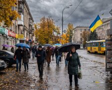 осіння погода дощ похолодання Україна