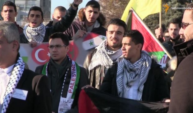  Арабская диаспора Харькова требует мира для палестинцев