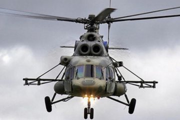 Российский вертолет был замечен на админгранице с Крымом 