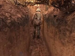 Військовий, фото: скріншот із відео