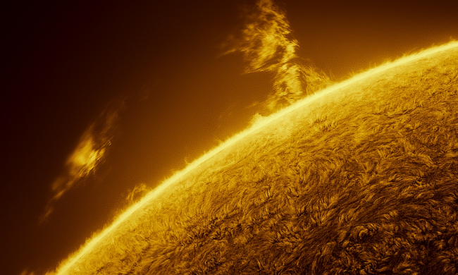 Протуберанець, зображення з вільних джерел