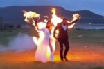 Огонь на свадьбе, скриншот: Youtube